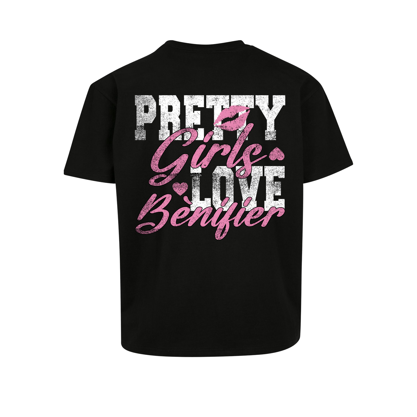 T-SHIRT "PRETTY GIRLS LOVE BÉNIFIER" BLACK