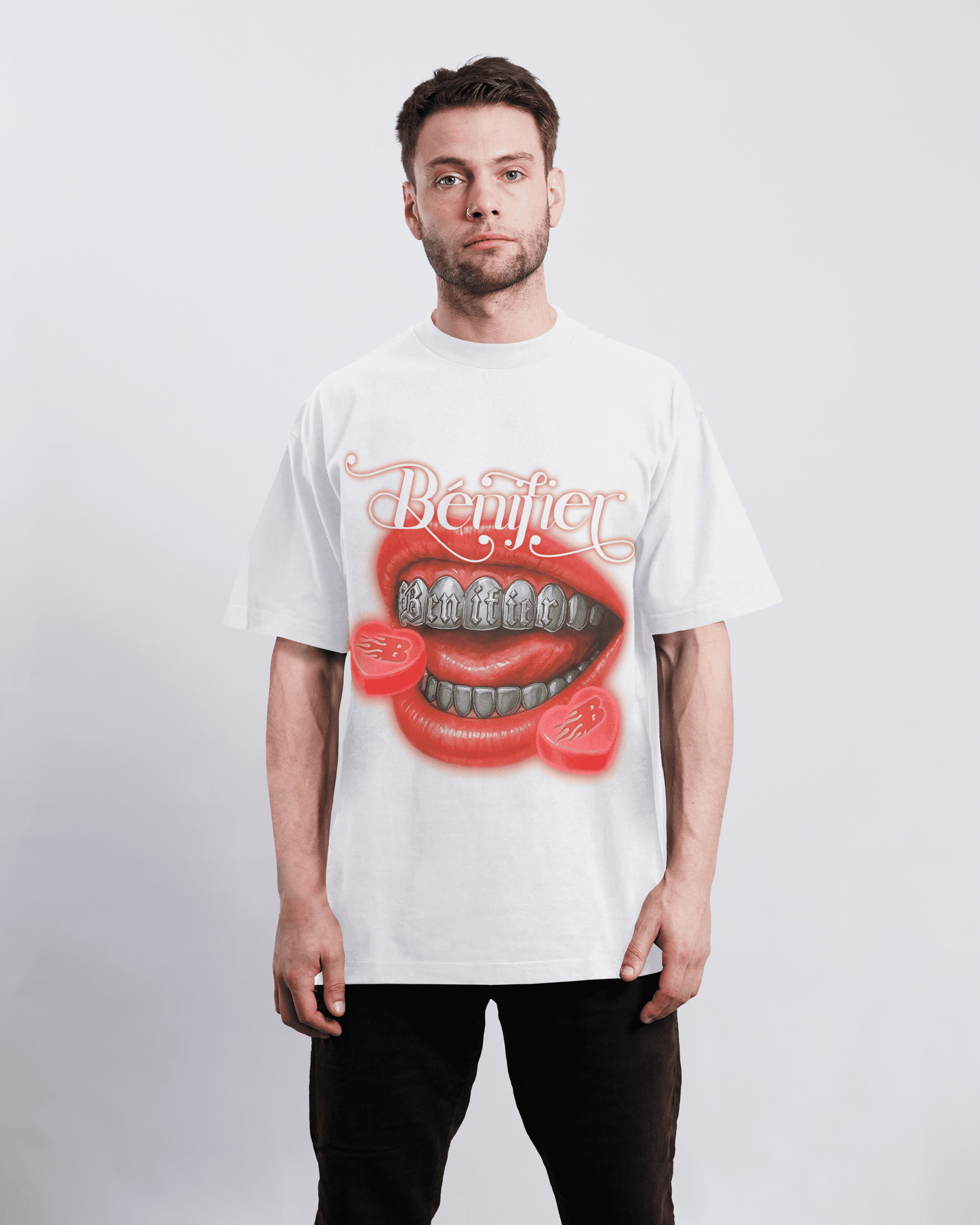 T-SHIRT "LOVE OVERDOSE" WHITE