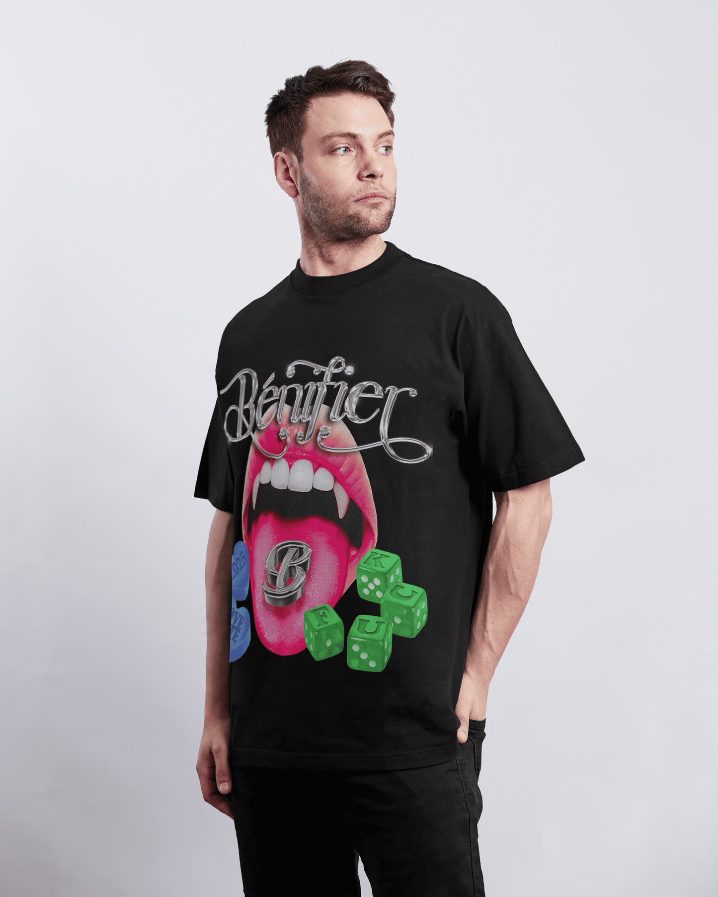 T-SHIRT "BLOOD MONEY" BLACK