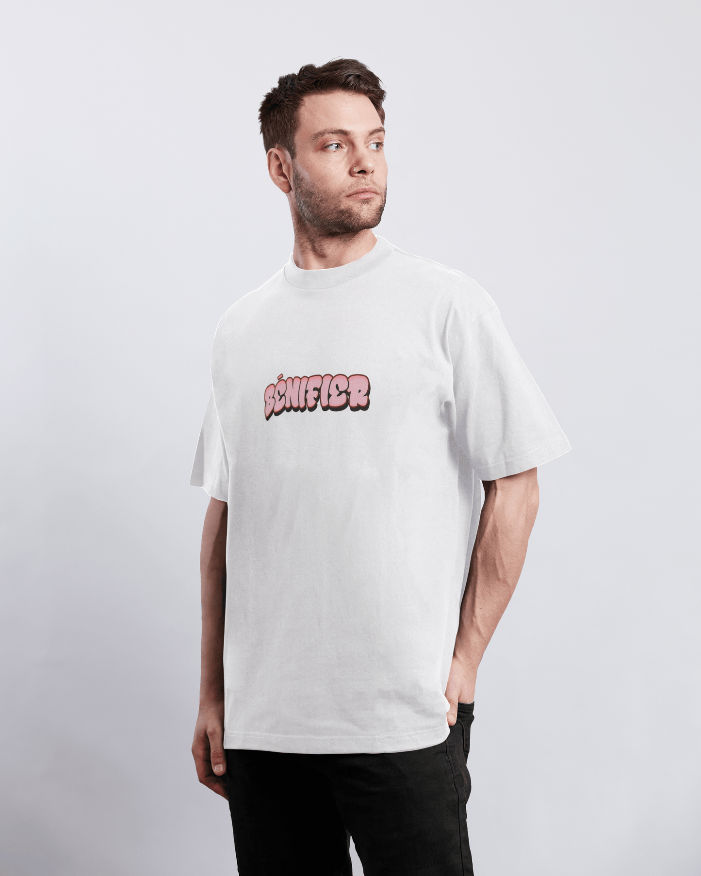 T-SHIRT "MONEY NEVER CHEATS" WHITE