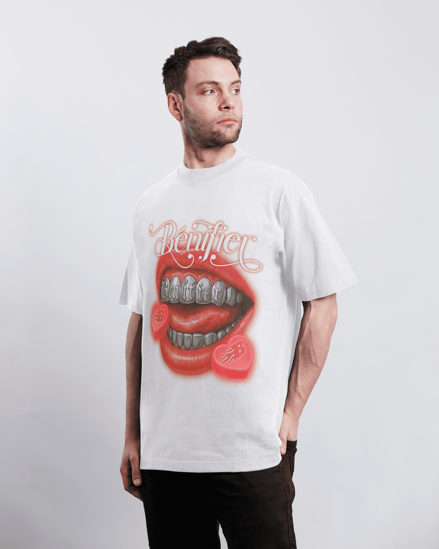 T-SHIRT "LOVE OVERDOSE" WHITE
