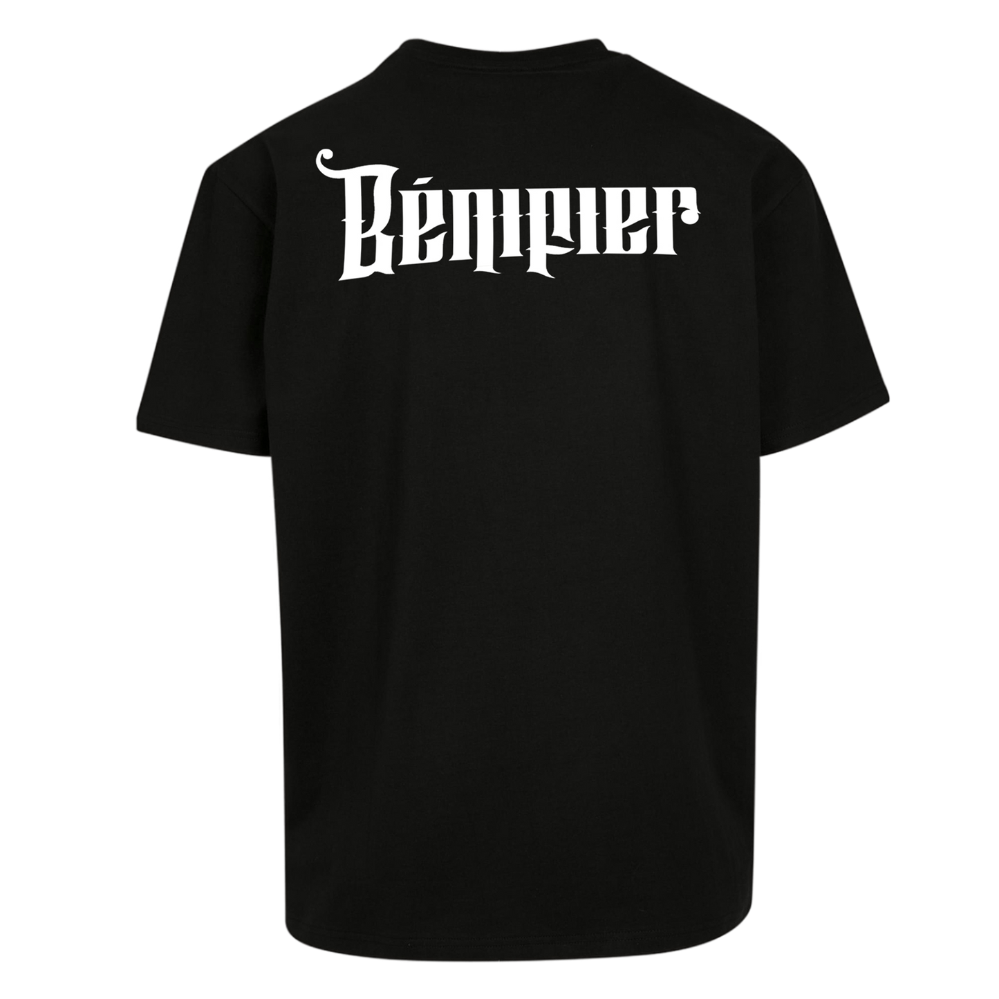 T-SHIRT "B" BLACK