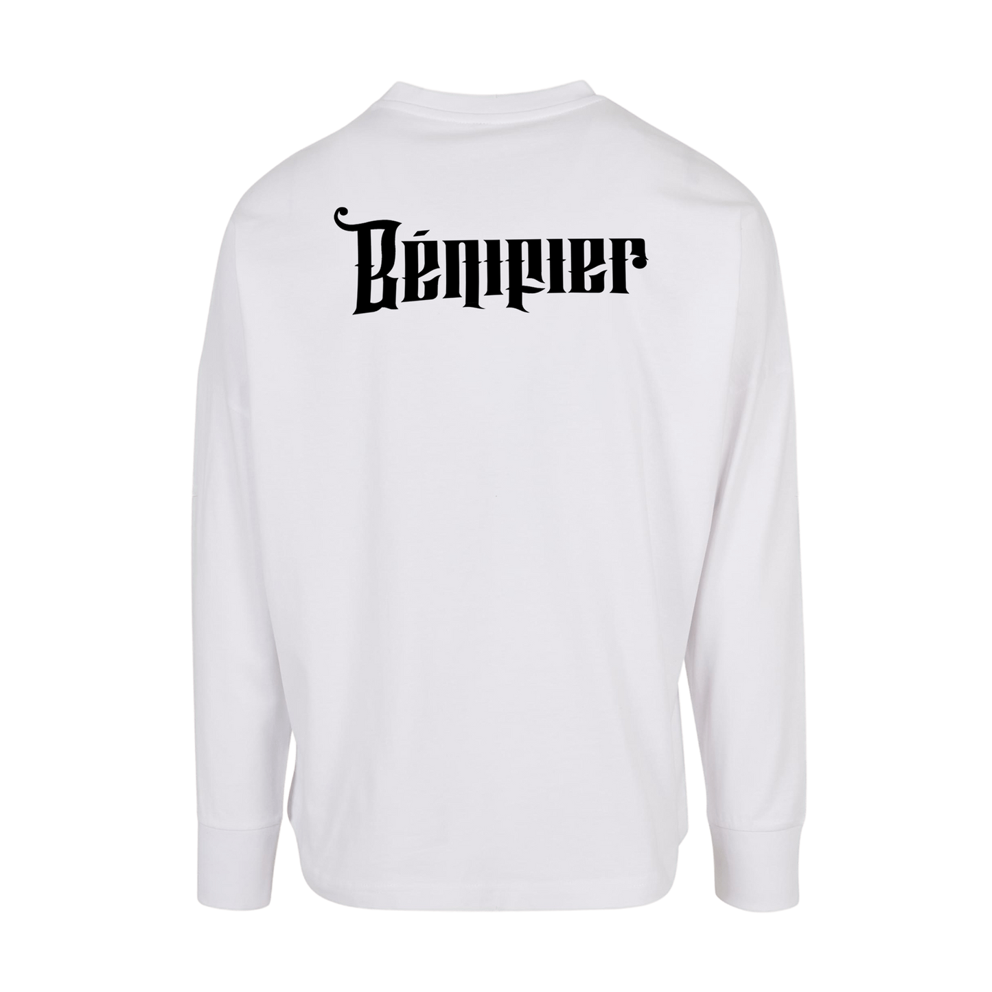 LONGSLEEVE "B" WHITE