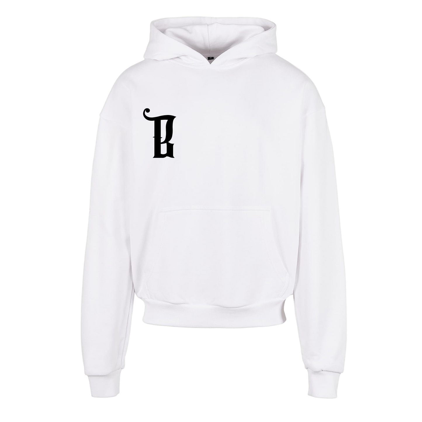 HOODIE "B" WHITE