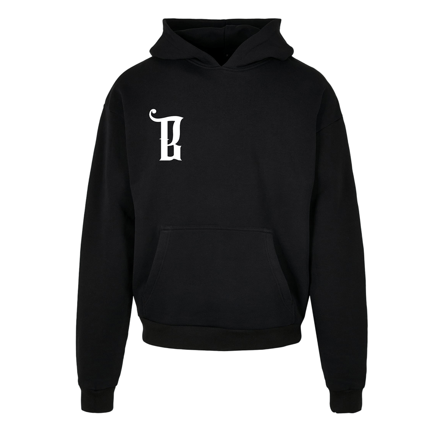 HOODIE "B" BLACK