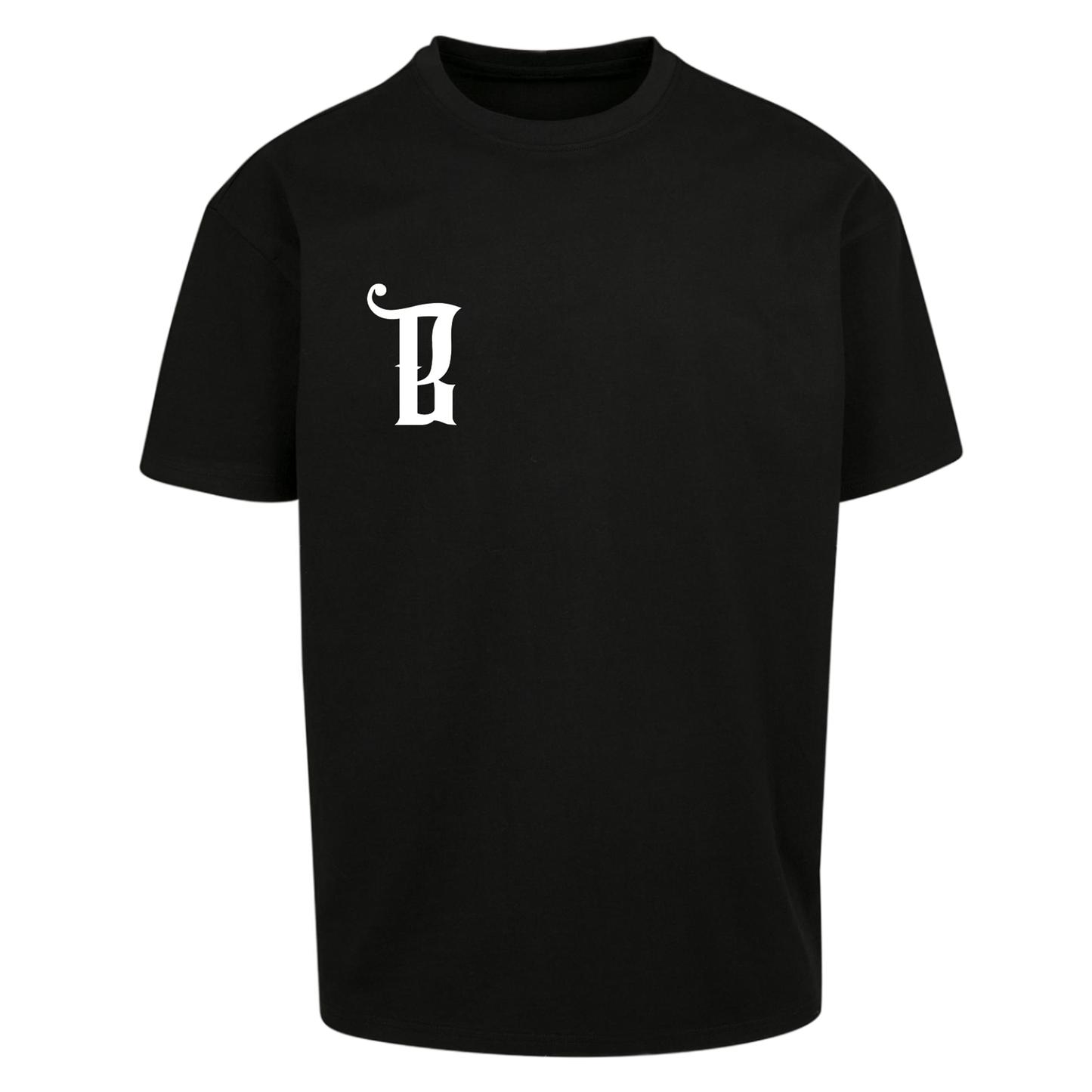 T-SHIRT "B" BLACK