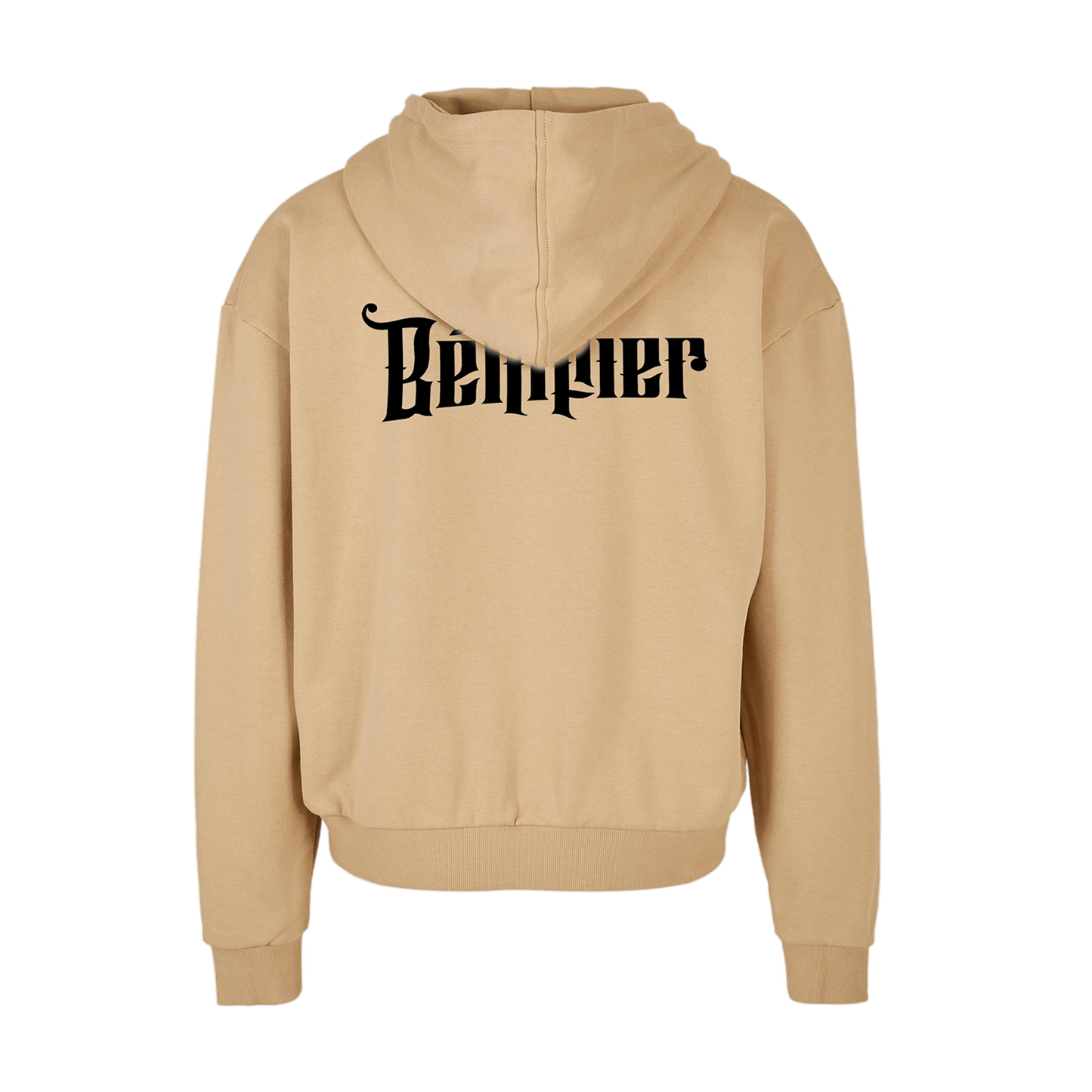 ZIP HOODIE "B" UNION BEIGE
