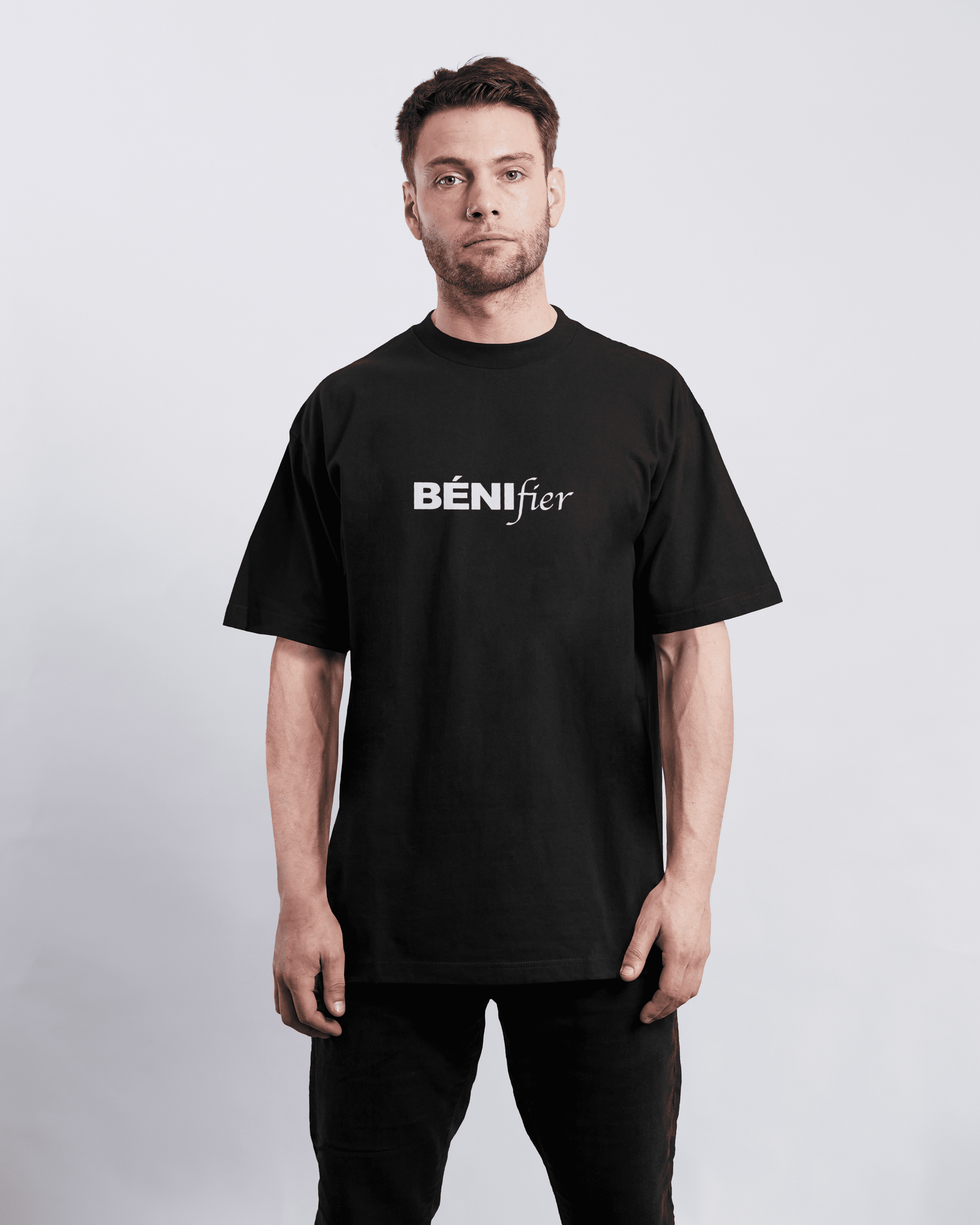 T-SHIRT "ASPIRE TO INSPIRE" BLACK