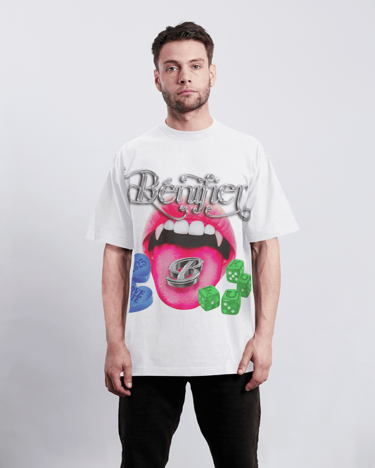 T-SHIRT "BLOOD MONEY" WHITE