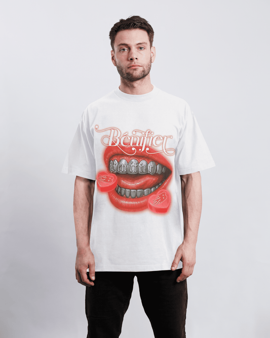 T-SHIRT "LOVE OVERDOSE" WHITE