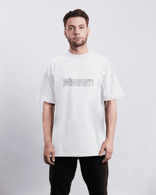 T-SHIRT "MONEY NEVER CHEAT" WHITE