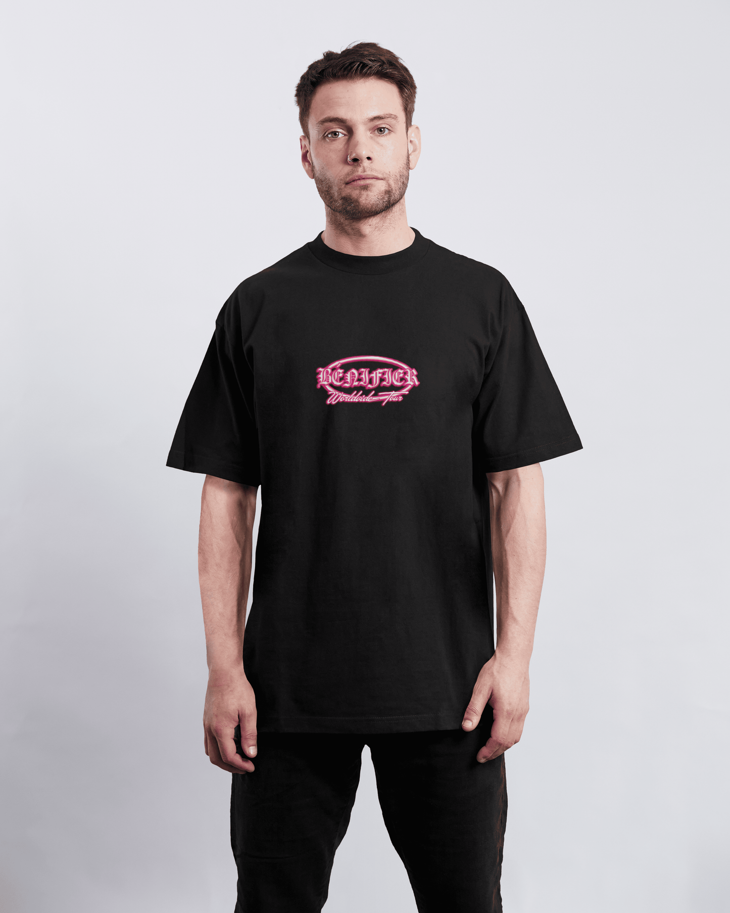 T-SHIRT "WORLDWIDE TOUR" BLACK
