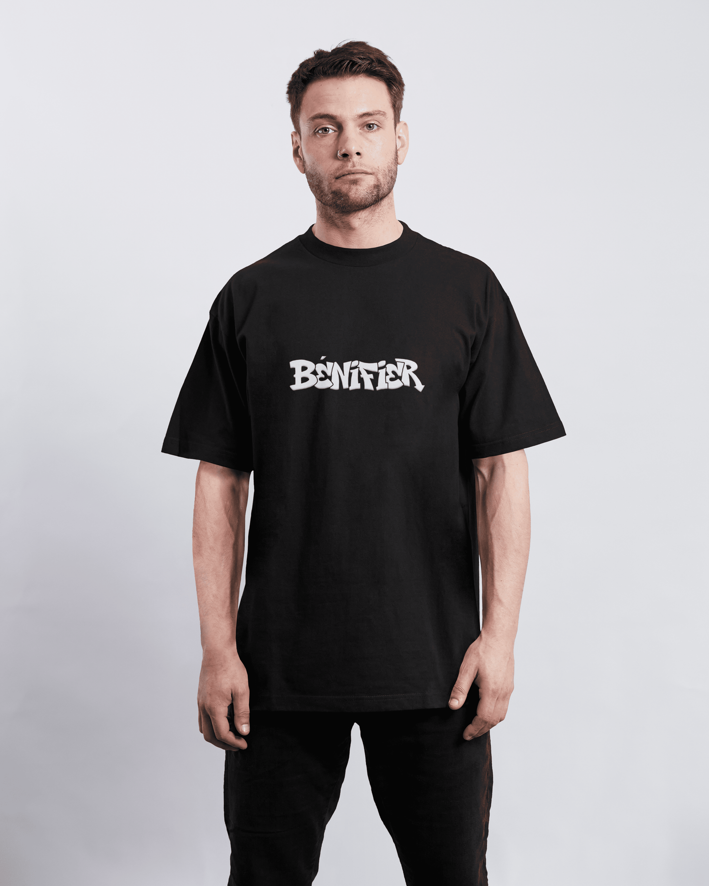 T-SHIRT "RICH BOYZ CLUB" BLACK