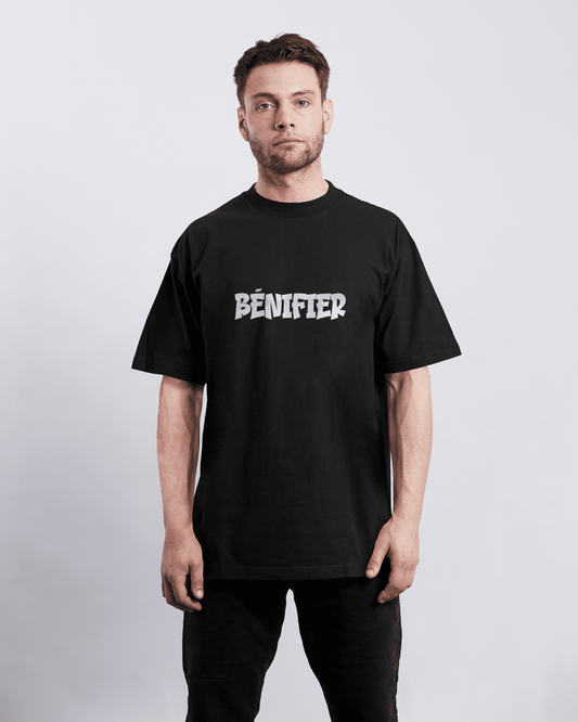 T-SHIRT "MONEY NEVER CHEAT" BLACK
