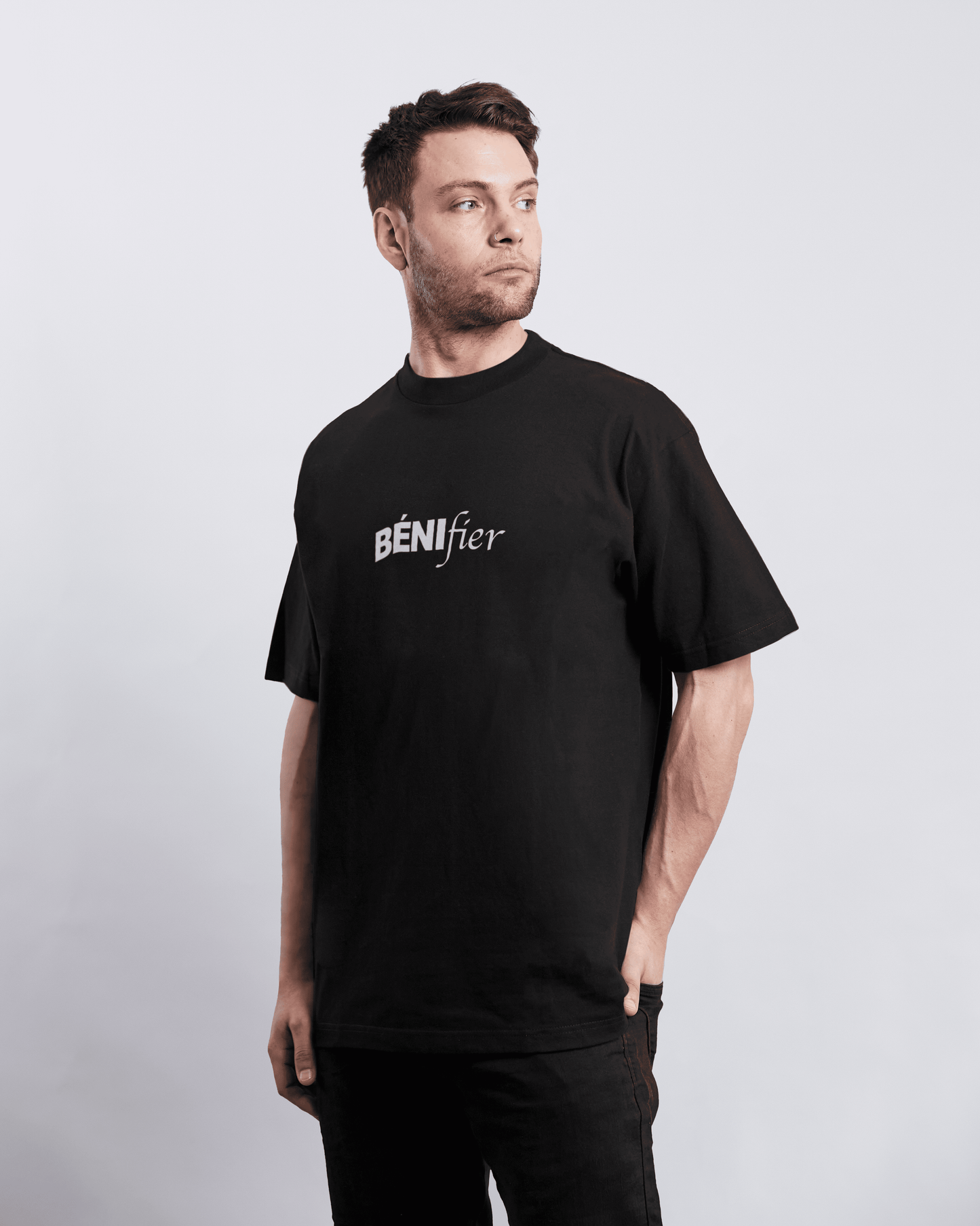 T-SHIRT "ASPIRE TO INSPIRE" BLACK