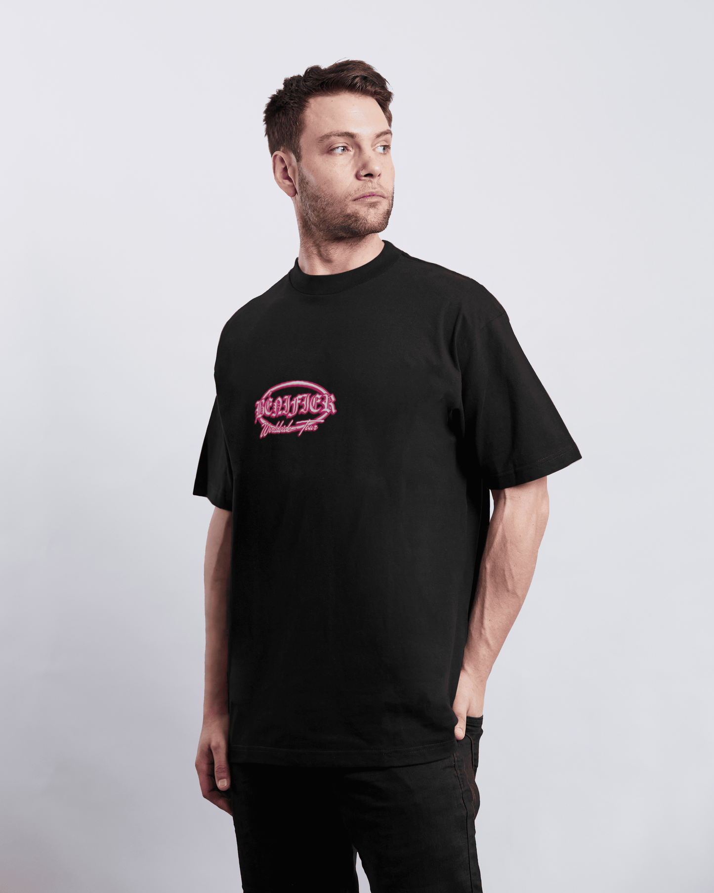 T-SHIRT "WORLDWIDE TOUR" BLACK