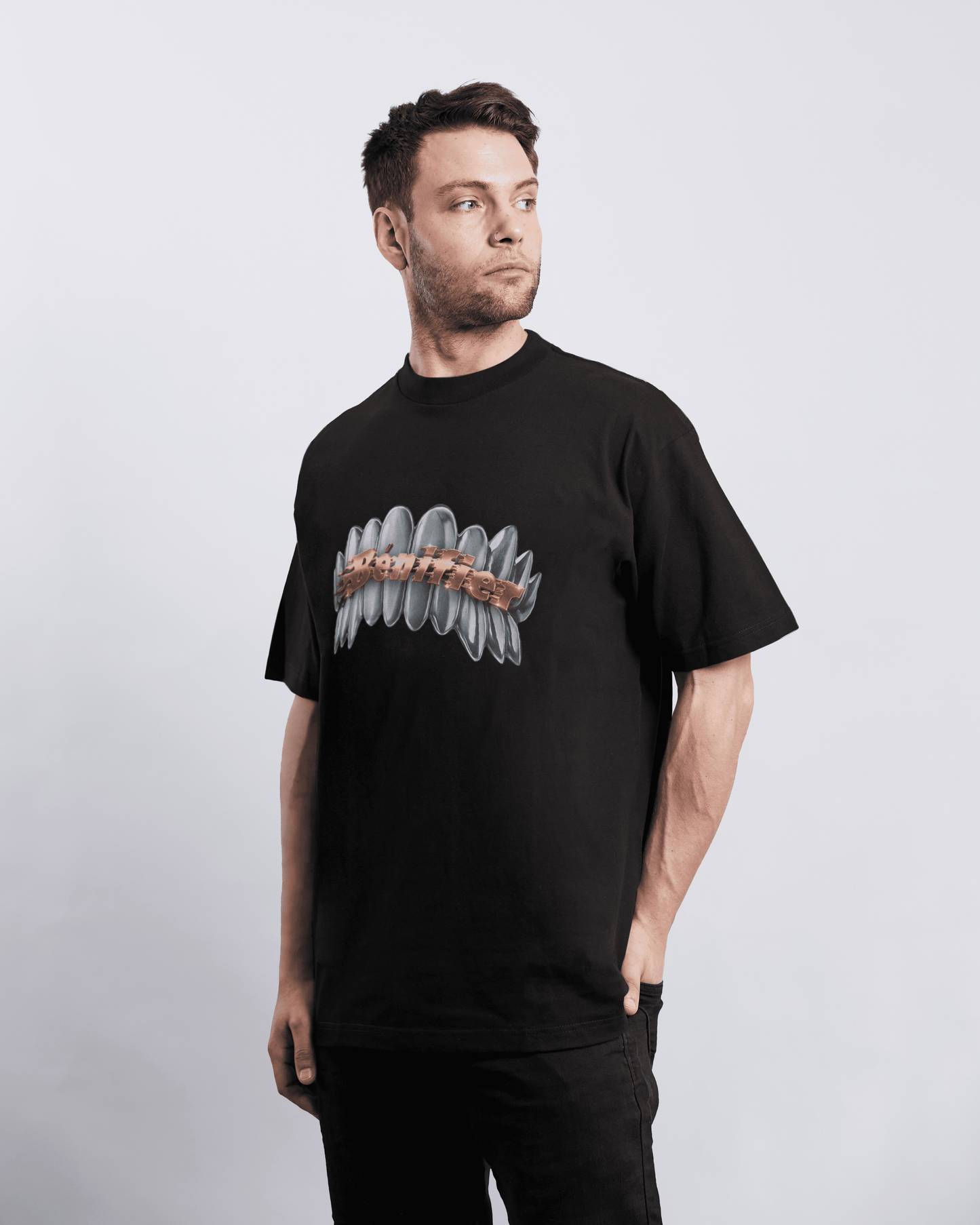 T-SHIRT "ASSET SMILE" BLACK